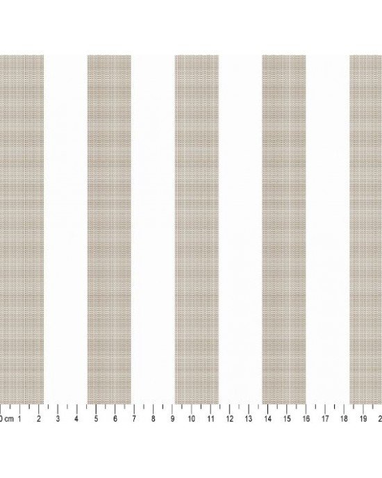 Tecido Fio Tinto Listrado L330 cor - 1106 (Bege Esc)